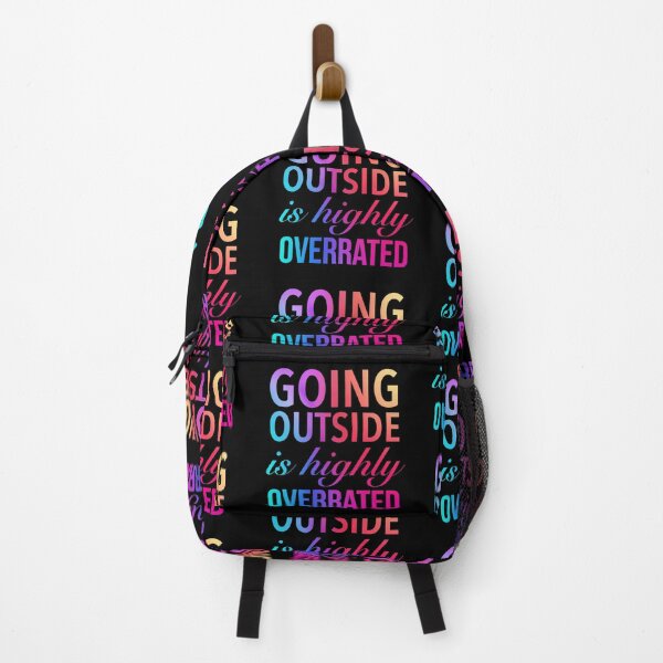 Item preview, Going Outside Is Highly Overrated - Funny Humor Quote designed and sold by Delandor.