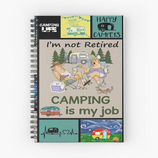 Item preview, I'm Not Retired Camping Is My Job  designed and sold by AverilArt.