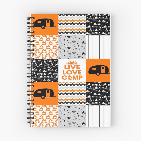 Item preview, Orange Eat Sleep Camp Camping Life designed and sold by AverilArt.