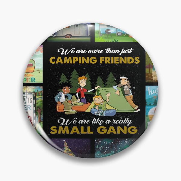 Item preview, Camping Friends Really Small Gang designed and sold by AverilArt.