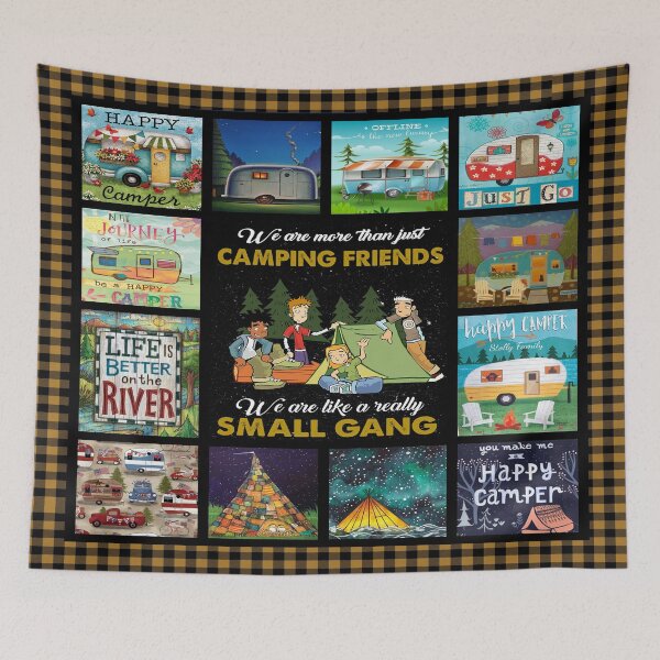 Item preview, Camping Friends Really Small Gang designed and sold by AverilArt.