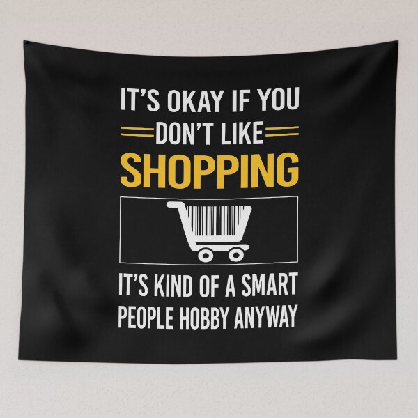 Item preview, Funny Smart People Shopping Shopper designed and sold by RandalDavis.