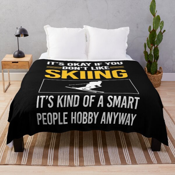 Item preview, Funny Smart People Skiing Ski Skier designed and sold by RandalDavis.