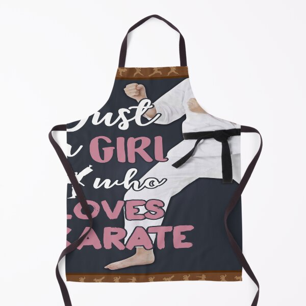 Item preview, JUST A GIRL WHO LOVES KARATE designed and sold by AverilArt.