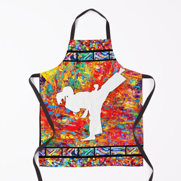 Item preview, KARATE PAINT ART COLOR designed and sold by AverilArt.
