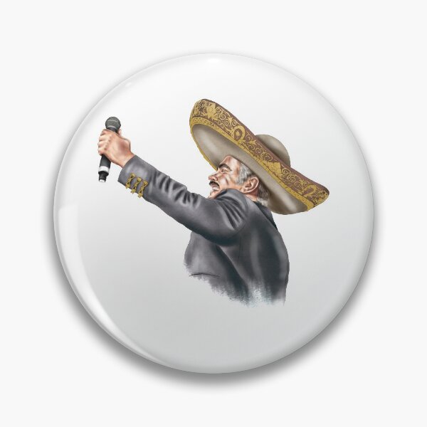 Item preview, Vicente Fernandez Holding Microphone To the Air designed and sold by Cloudy--Skies.
