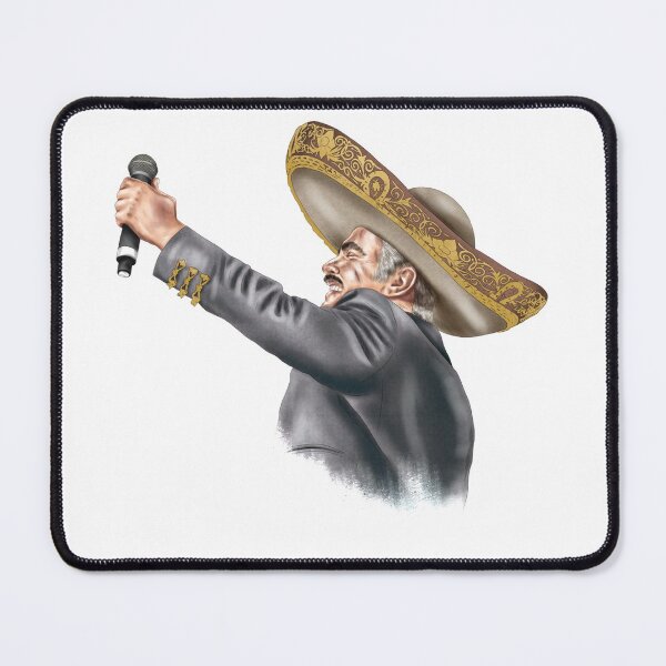 Item preview, Vicente Fernandez Holding Microphone To the Air designed and sold by Cloudy--Skies.