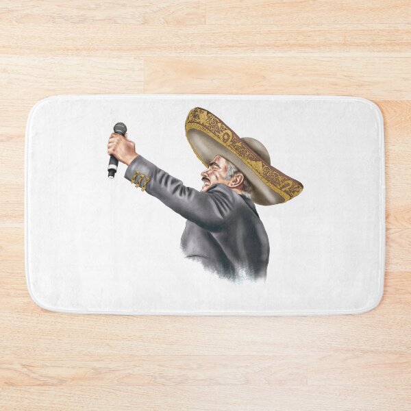 Item preview, Vicente Fernandez Holding Microphone To the Air designed and sold by Cloudy--Skies.