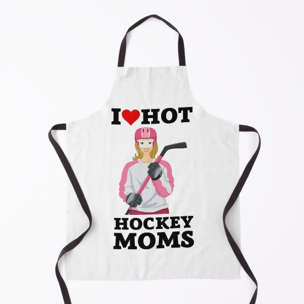 Item preview, I Love Hot Hockey Moms - Divertido Pegatina designed and sold by andrei49387.