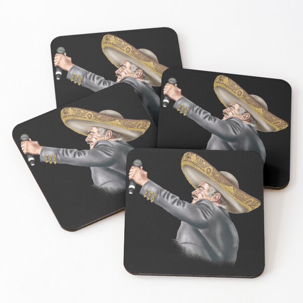 Item preview, Copy of Vicente Fernandez Holding Microphone To the Air designed and sold by Cloudy--Skies.