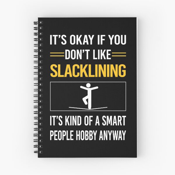 Item preview, Funny Smart People Slacklining Slackline Slackliner designed and sold by RandalDavis.