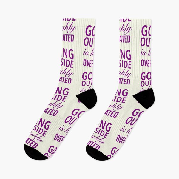 Item preview, Going Outside Is Highly Overrated - Humor Funny Quote designed and sold by Delandor.