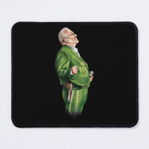Item preview, Vicente Fernandez Holding Microphone designed and sold by Cloudy--Skies.
