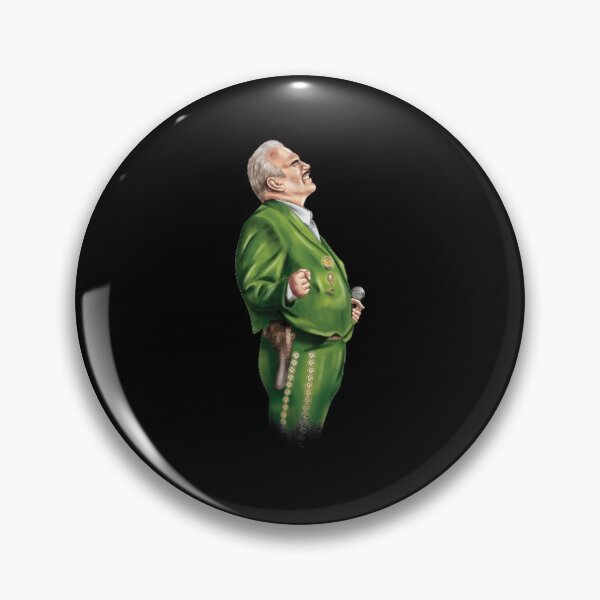 Item preview, Vicente Fernandez Holding Microphone designed and sold by Cloudy--Skies.