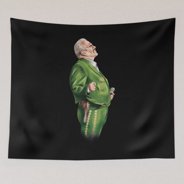 Item preview, Vicente Fernandez Holding Microphone designed and sold by Cloudy--Skies.