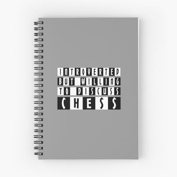 Item preview, Introverted But Willing to Discuss Chess designed and sold by DAFIN.