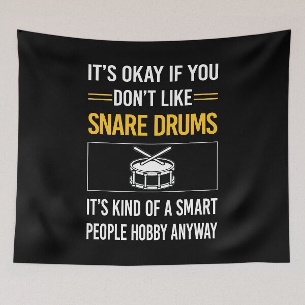 Item preview, Funny Smart People Snare Drum Drums designed and sold by RandalDavis.