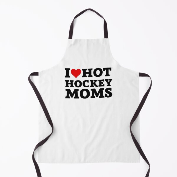 Item preview, I Love Hot Hockey Moms - Divertido Pegatina designed and sold by andrei49387.