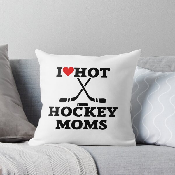 Item preview, I Love Hot Hockey Moms - Divertido Pegatina designed and sold by andrei49387.