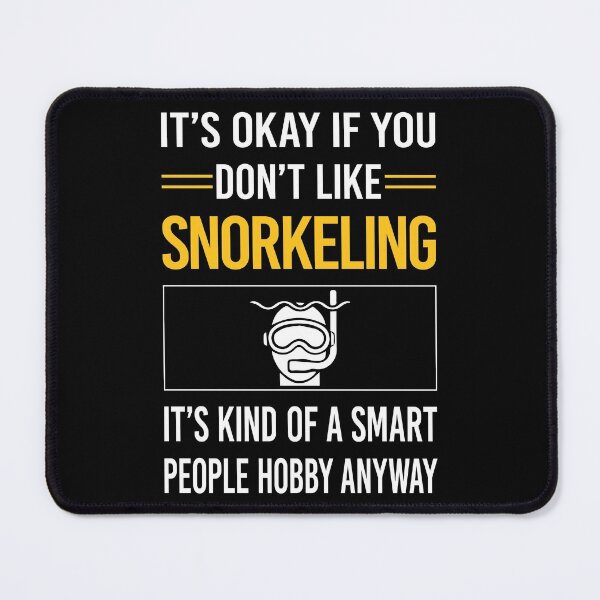 Item preview, Funny Smart People Snorkeling Snorkelling Snorkel Snorkeler designed and sold by RandalDavis.