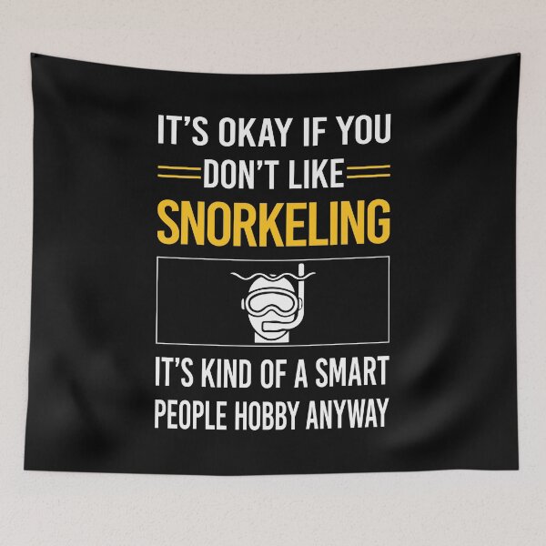 Item preview, Funny Smart People Snorkeling Snorkelling Snorkel Snorkeler designed and sold by RandalDavis.