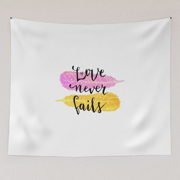 Item preview, Love Never Fails designed and sold by D3monic.