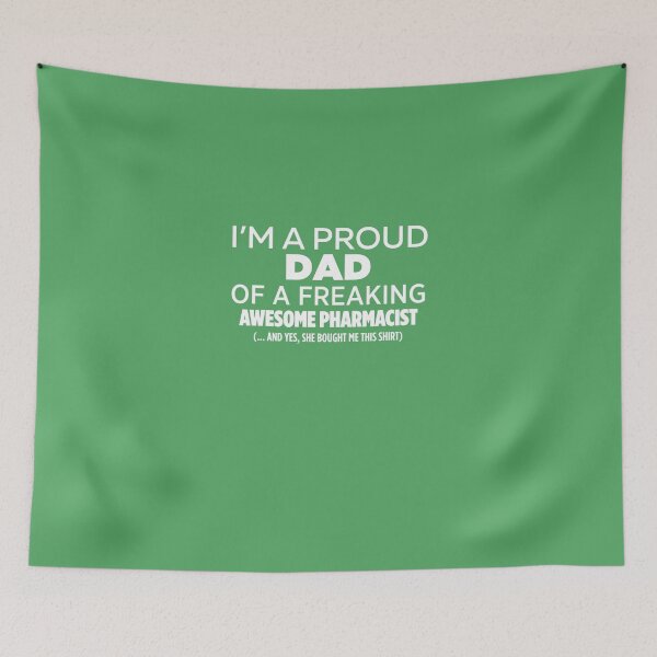 Item preview, I'm A Proud Dad Of Pharmacist designed and sold by AlwaysAwesome.
