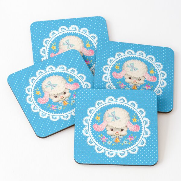 Item preview, Cute vintage lamb designed and sold by Spooky Witch Dream.