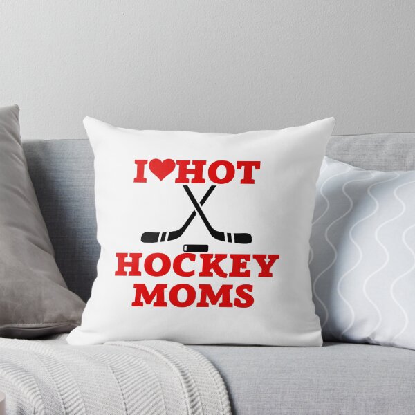 Item preview, I Love Hot Hockey Moms - Divertido Pegatina designed and sold by andrei49387.