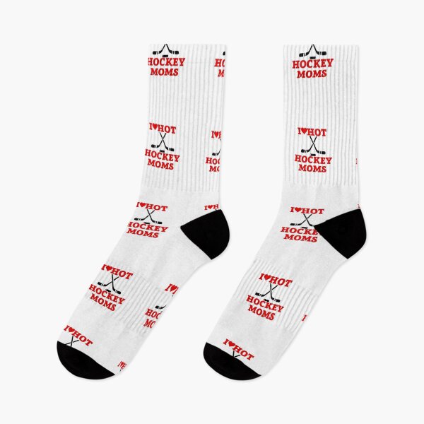 Item preview, I Love Hot Hockey Moms - Divertido Pegatina designed and sold by andrei49387.