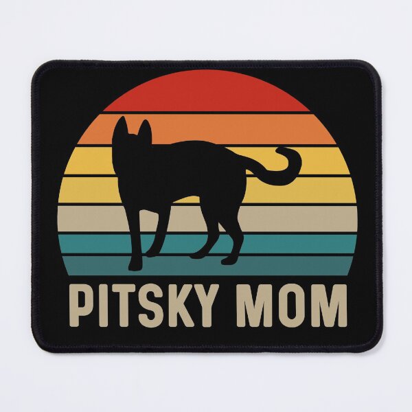 Item preview, Pitsky Mom Sunset - Pitsky Dog Breed Lover designed and sold by tjred01.