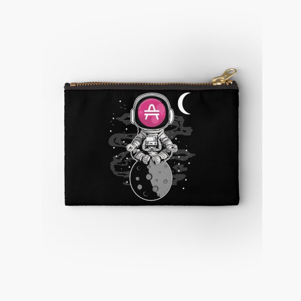 Item preview, Astronaut Yoga AMP Coin To The Moon Crypto Token Cryptocurrency Blockchain Wallet HODL designed and sold by AdamRoberts90.