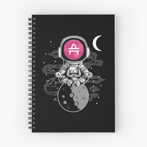 Item preview, Astronaut Yoga AMP Coin To The Moon Crypto Token Cryptocurrency Blockchain Wallet HODL designed and sold by AdamRoberts90.