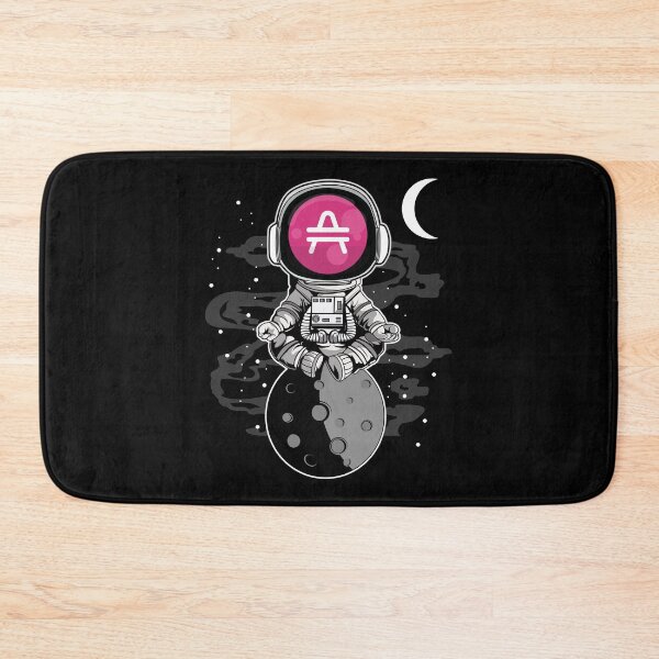 Item preview, Astronaut Yoga AMP Coin To The Moon Crypto Token Cryptocurrency Blockchain Wallet HODL designed and sold by AdamRoberts90.