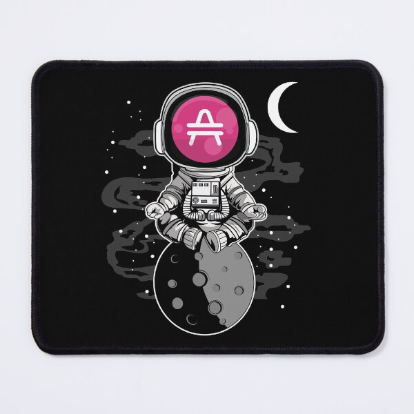 Item preview, Astronaut Yoga AMP Coin To The Moon Crypto Token Cryptocurrency Blockchain Wallet HODL designed and sold by AdamRoberts90.