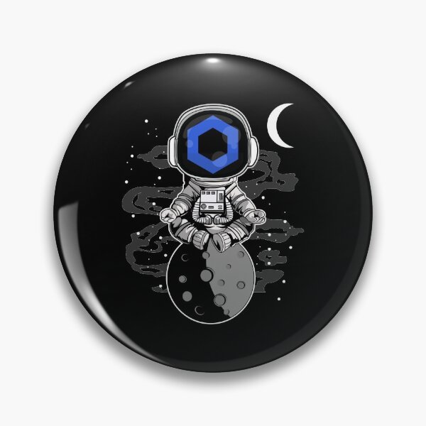Item preview, Astronaut Yoga Chainlink LINK Coin To The Moon Crypto Token Cryptocurrency Blockchain Wallet HODL designed and sold by AdamRoberts90.