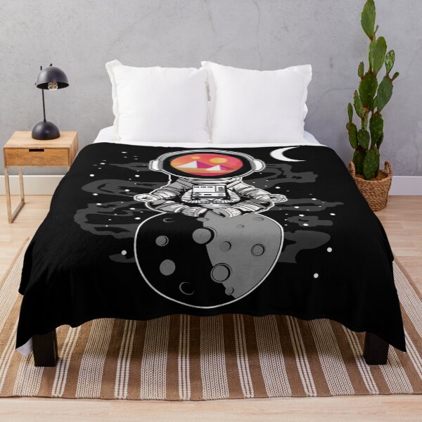 Item preview, Astronaut Yoga Decentraland MANA Coin To The Moon Crypto Token Cryptocurrency Blockchain Wallet HODL designed and sold by AdamRoberts90.