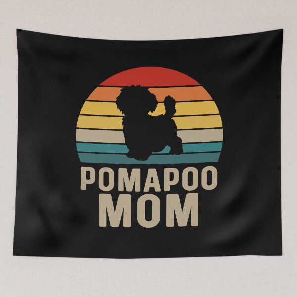 Item preview, Pomapoo Mom Sunset - Pomapoo Dog Breed Lover designed and sold by tjred01.