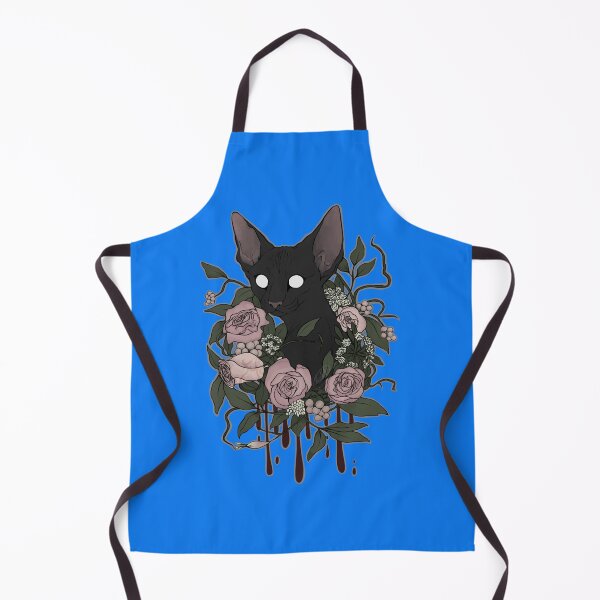 Item preview, Dark Floral Feline Sticker designed and sold by DanielBock.