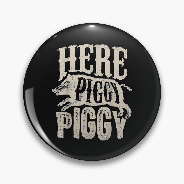 Item preview, Here Piggy Piggy  Boar Hunting Vintage Pig Hog Hunter designed and sold by Mitzi12312.