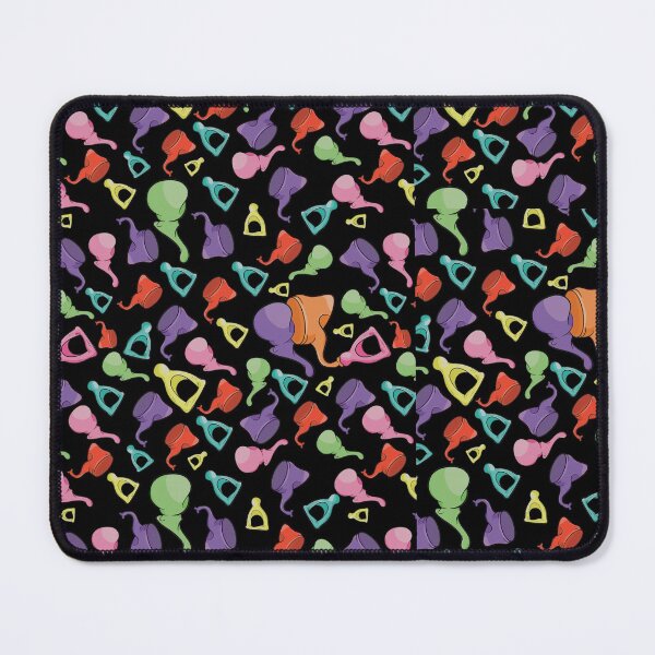 Item preview, Middle Ear Anatomy Pattern (Black Background) designed and sold by StacyAnnDesigns.