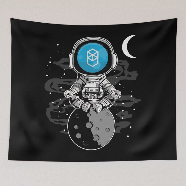 Item preview, Astronaut Yoga Fantom FTM Coin To The Moon Crypto Token Cryptocurrency Blockchain Wallet HODL designed and sold by AdamRoberts90.
