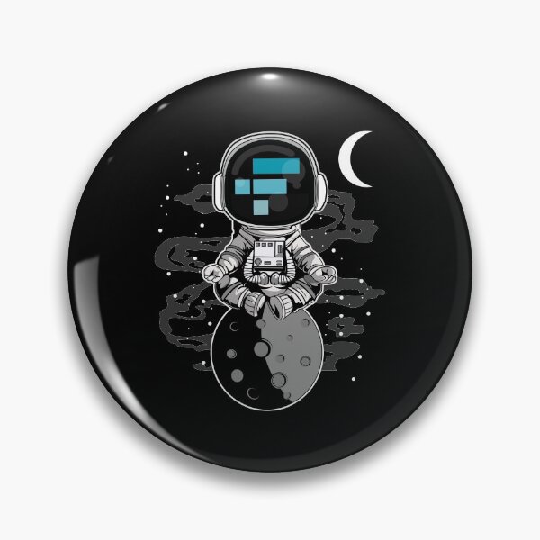 Item preview, Astronaut Yoga FTX Coin To The Moon Crypto Token Cryptocurrency Blockchain Wallet HODL designed and sold by AdamRoberts90.