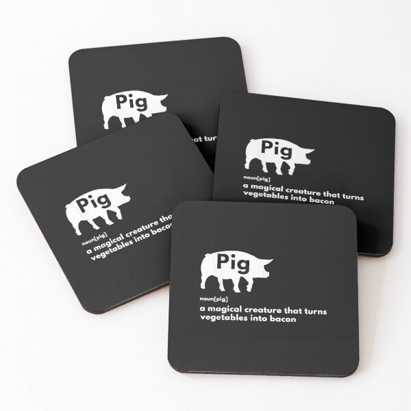 Item preview, Hilarious Pig Definition - Funny Bacon Lover & Foodie designed and sold by Mitzi12312.