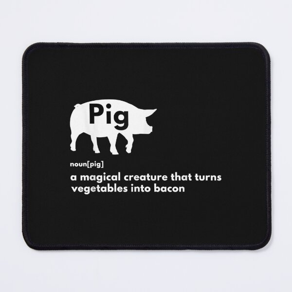 Item preview, Hilarious Pig Definition - Funny Bacon Lover & Foodie designed and sold by Mitzi12312.