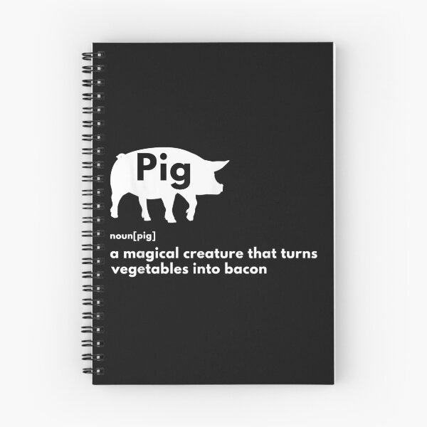 Item preview, Hilarious Pig Definition - Funny Bacon Lover & Foodie designed and sold by Mitzi12312.