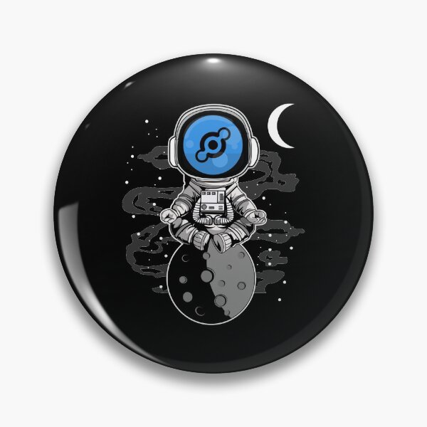 Item preview, Astronaut Yoga Helium HNT Coin To The Moon Crypto Token Cryptocurrency Blockchain Wallet HODL designed and sold by AdamRoberts90.