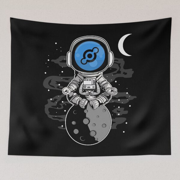Item preview, Astronaut Yoga Helium HNT Coin To The Moon Crypto Token Cryptocurrency Blockchain Wallet HODL designed and sold by AdamRoberts90.