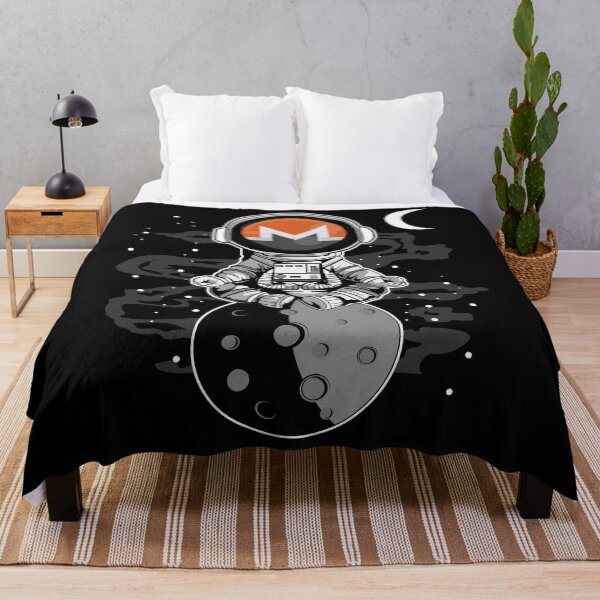 Item preview, Astronaut Yoga Monero XMR Coin To The Moon Crypto Token Cryptocurrency Blockchain Wallet HODL designed and sold by AdamRoberts90.