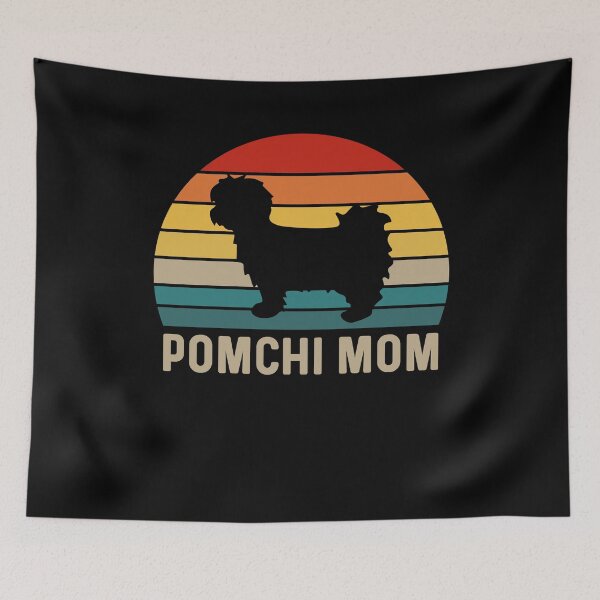 Item preview, Pomchi Mom Sunset - Pomchi Dog Breed Lover designed and sold by tjred01.